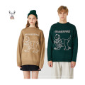 Casual Crewneck High Quality Jacquard Knitwear Dinosaur Pullover Custom Wool Knit Sweater Men